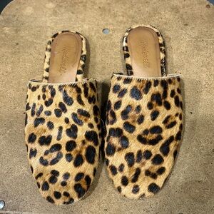 Madewell Leopard Mules